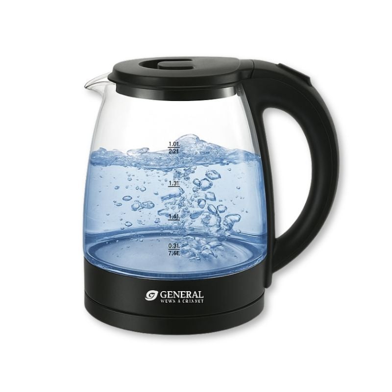Bouilloire Électrique en Verre – 1,8L | 1500W