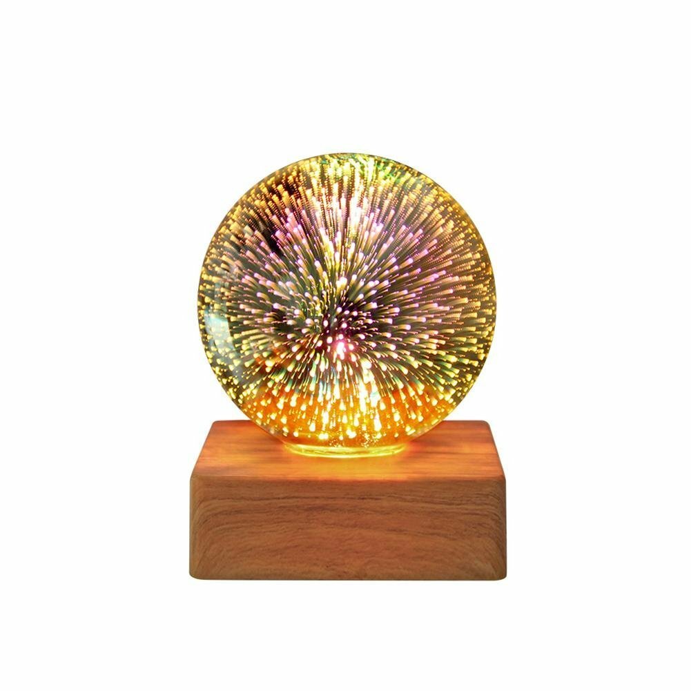 Clinson Lampe LED Firework 3D Ambiance