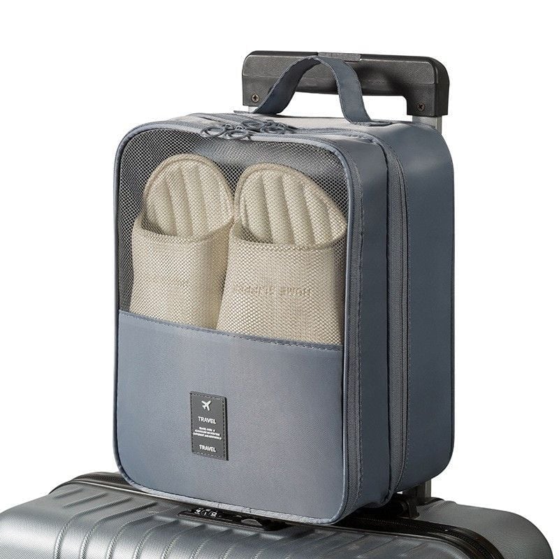 Sacs à Chaussures de Voyage – Résistants, Imperméables & Respirants avec Fenêtre Transparente