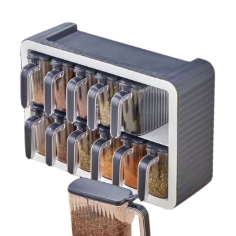 Rangement Épicier avec 12 Boîtes