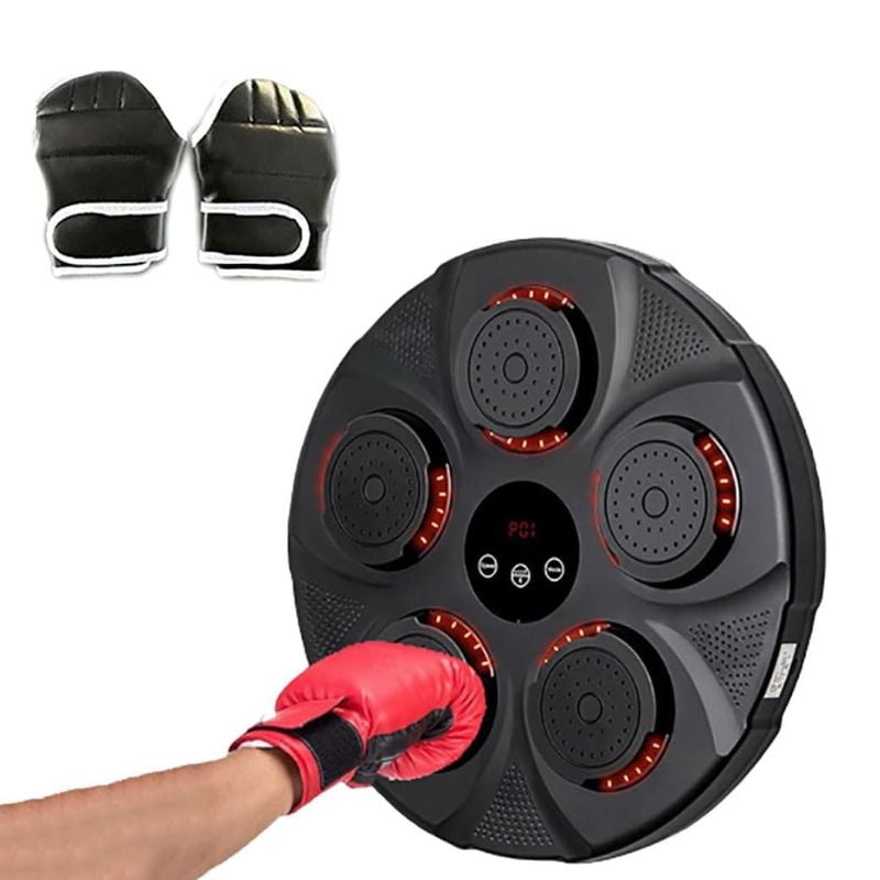 Machine de Boxe Musicale Intelligente avec Capteur Bluetooth et Compteur