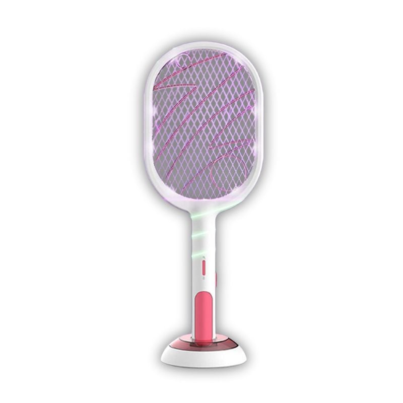 Raquette Anti-Moustiques Rechargeable 2-en-1