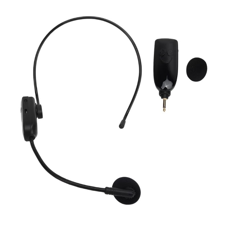 Microphone Sans Fil Rechargeable UHF avec Casque