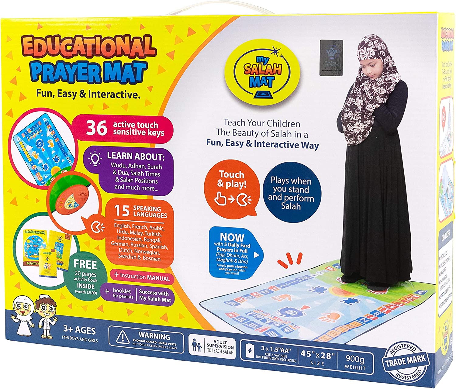 My Salah Mat (Original) - Tapis de prière interactif éducatif