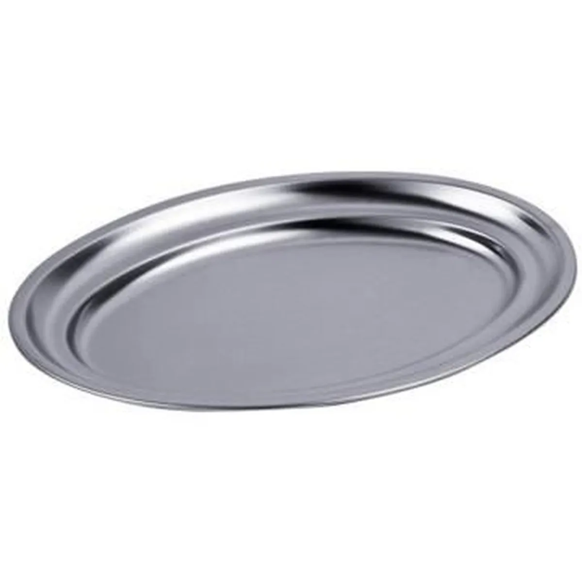 Assiette Ovale inox 73cm