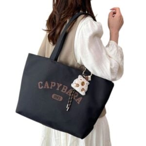 Sac Cabas "CAPYBARA 1983" avec Porte-Clés Peluche