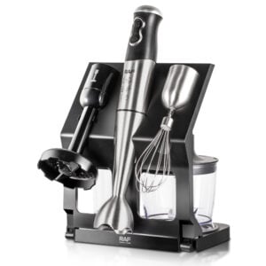 Blender Set Électrique 5 en 1 – 500W, 4 Lames Ultra-Rapides, 700ml